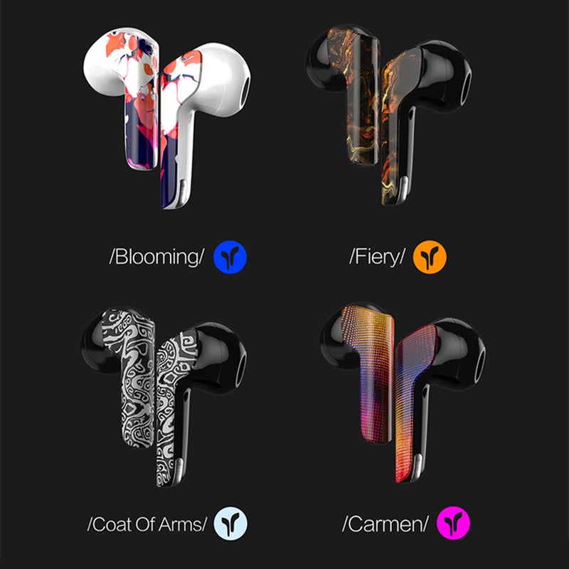 SABBAT Wireless Earbuds BT5.3 Earphone Lightweight and Ergonomic Design Semi-In-Ear Stereo Noise Cancelling Long Endurance Suitable for All Ear Types - Image 2