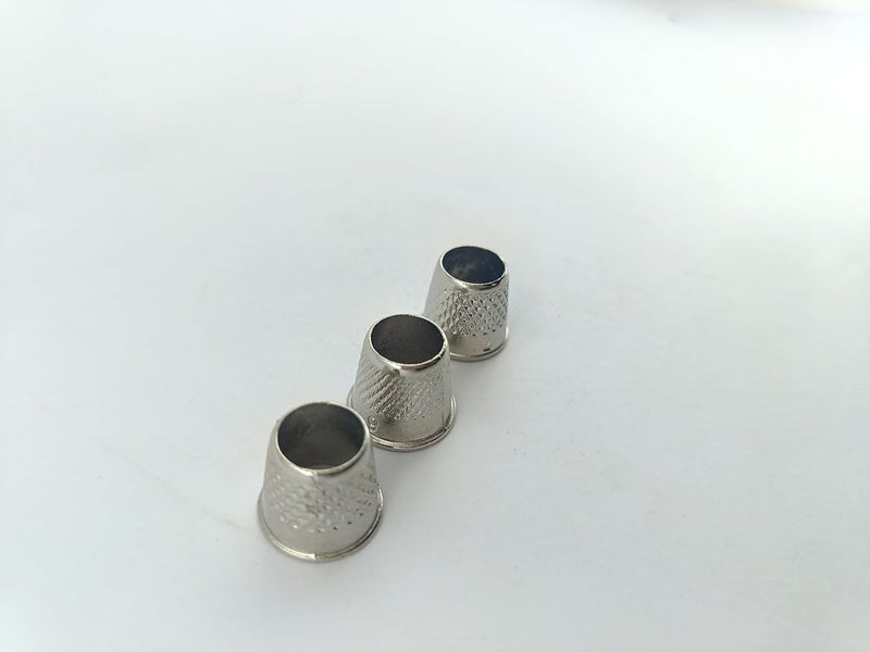 advancedestore advancedestore The Three Sizes Sewing Thimble Pack of 1 Finger Thimble Sewing Grip Metal Shield Pin Needle Protector Different Size 489 - Image 3