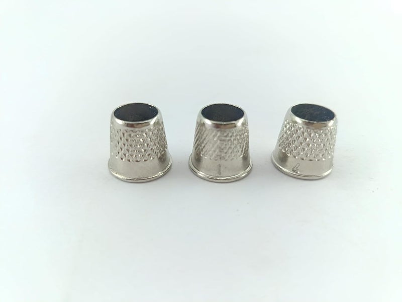 advancedestore advancedestore The Three Sizes Sewing Thimble Pack of 1 Finger Thimble Sewing Grip Metal Shield Pin Needle Protector Different Size 489 - Image 1