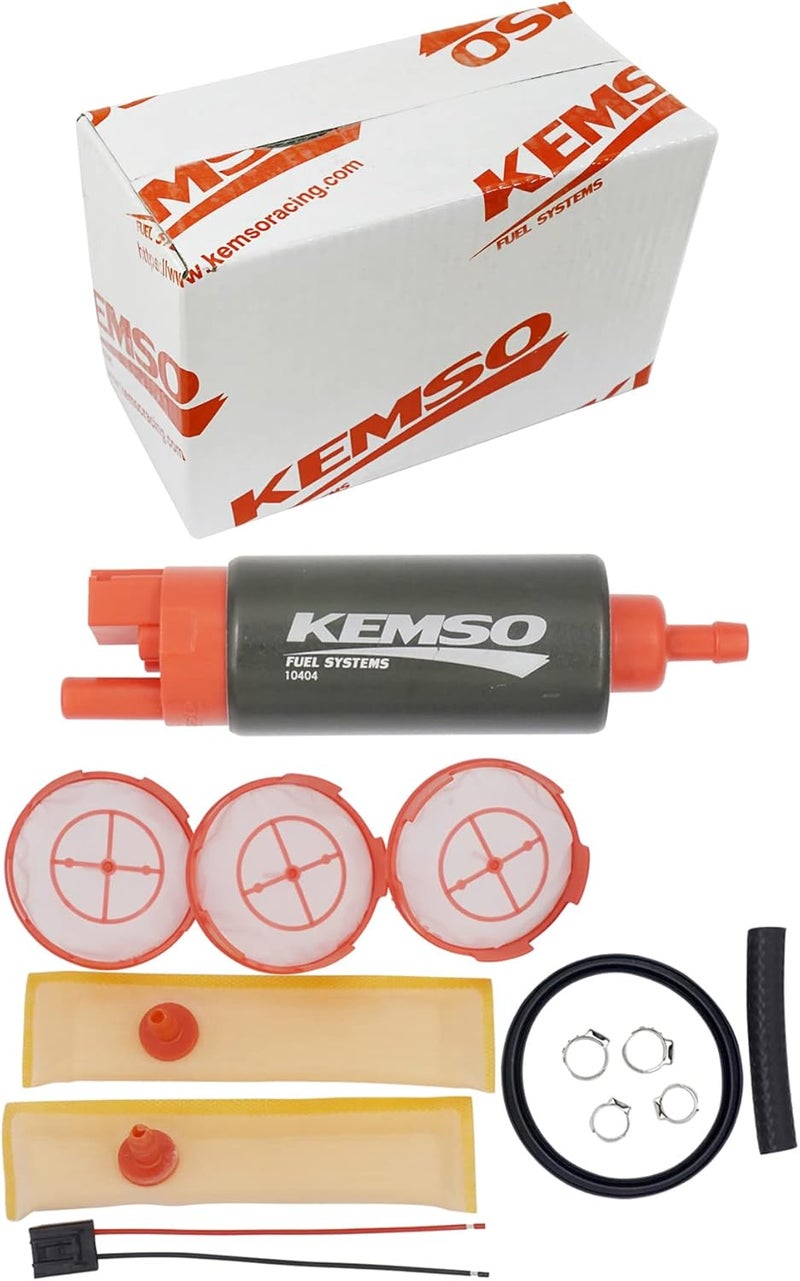 KEMSO مضخة وقود كهربائية عالية الأداء KEMSO 340LPH لأودي VW 18T بديل 96541025 E8424M - Image 5