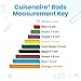 hand2mind Foam Cuisenaire Rods Introductory Set Fraction Bars Montessori Number Rods Counting Blocks Math Manipulatives Math Teacher Supplies Kindergarten Homeschool Supplies Set of 74 - Image 3