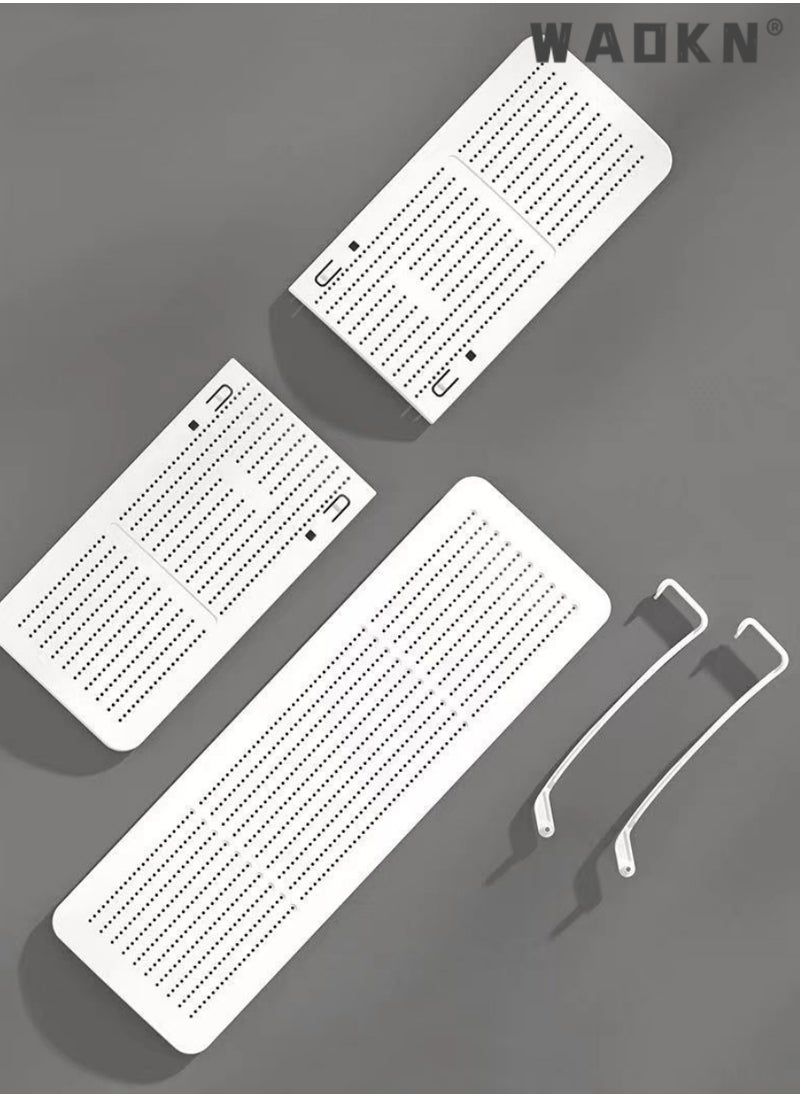 WAOKN Adjustable Airflow Deflector Wind Shield for Split Air Conditioners Split Ac Adjustable Flow Deflector Preventing Ac From Blowing Directly, For Home Office Retractable Ac Windshield  - Image 4