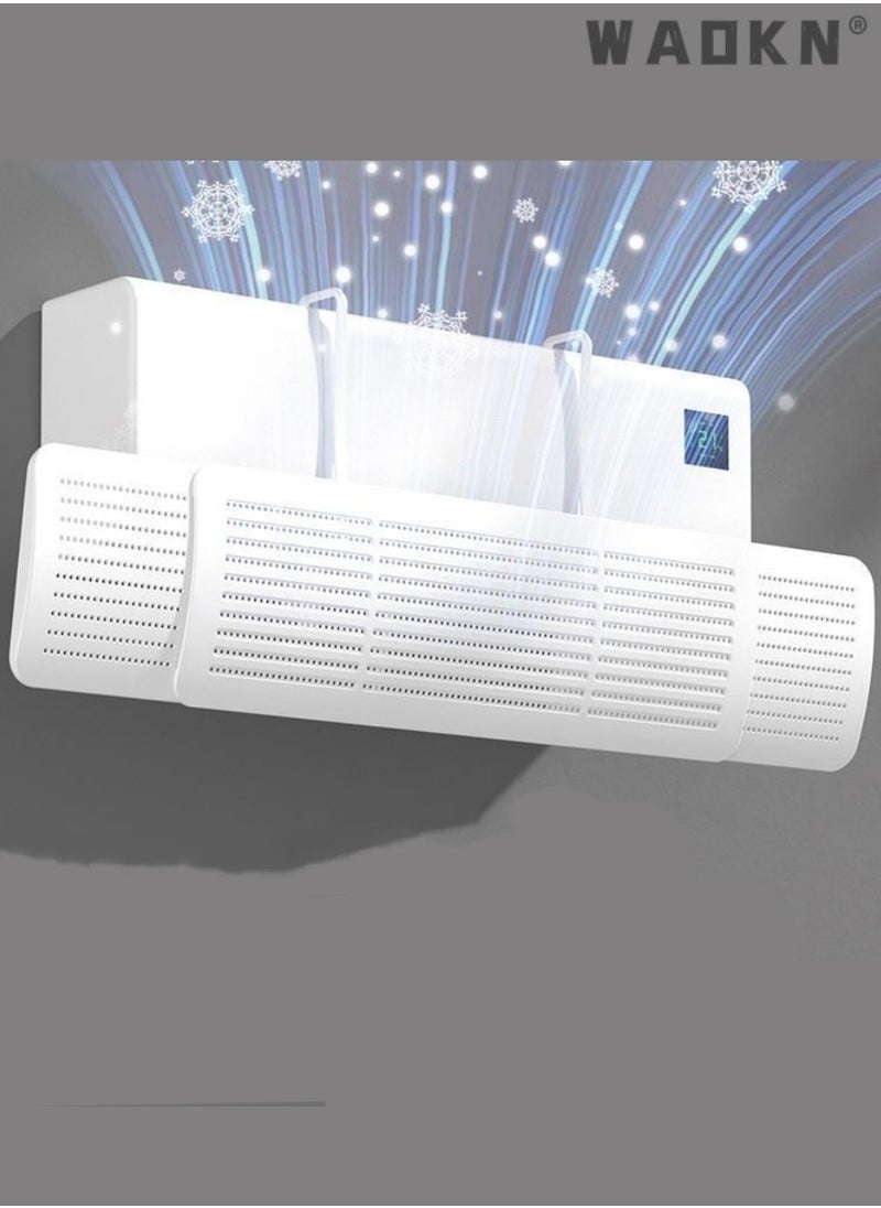 Adjustable Airflow Deflector Wind Shield for Split Air Conditioners Split Ac Adjustable Flow Deflector Preventing Ac From Blowing Directly, For Home Office Retractable Ac Windshield