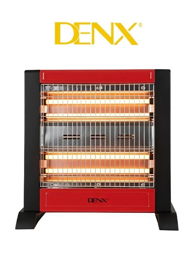 Denx 1200W Electric Heater, Fast Heating, Safe and Easy to Transport DX 2636 - Image 1