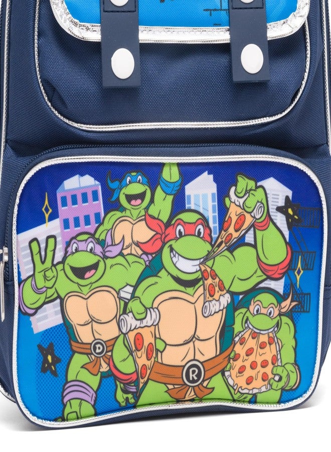 روز حقيبة ظهر Ruz - سلاحف النينجا المراهقة المتحولة مقاس 12 بوصة لمرحلة ما قبل المدرسة مع ظهر مبطن وأحزمة قابلة للتعديل - Image 4
