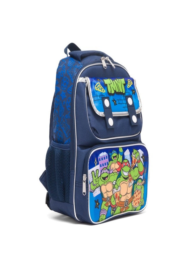 روز حقيبة ظهر Ruz - سلاحف النينجا المراهقة المتحولة مقاس 12 بوصة لمرحلة ما قبل المدرسة مع ظهر مبطن وأحزمة قابلة للتعديل - Image 5