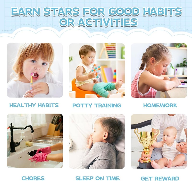 جيه زد اس علبة مكافآت مغناطيسية، علبة مكافآت للفصول الدراسية للأطفال، علبة مكافآت شخصية لسلوك الطلاب والأطفال، مخطط مكافآت مغناطيسي للفصول الدراسية (لوحة رئيسية) - Image 4