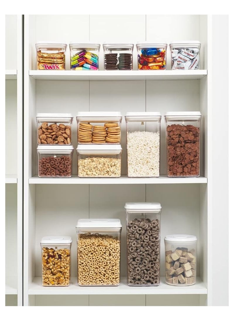 Homesmiths - Homesmiths Airtight 1 Liter Rectangle Food Popup Container - Image 1
