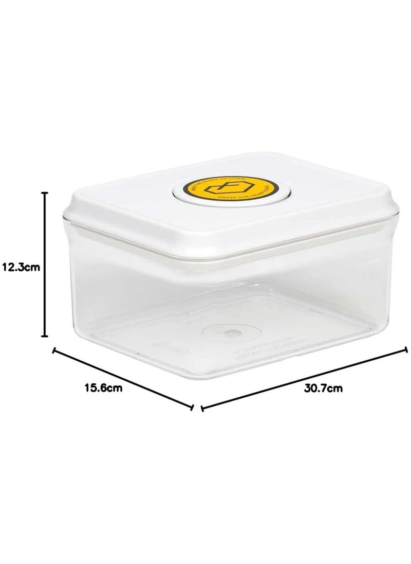 Homesmiths - Homesmiths Airtight 1 Liter Rectangle Food Popup Container - Image 1