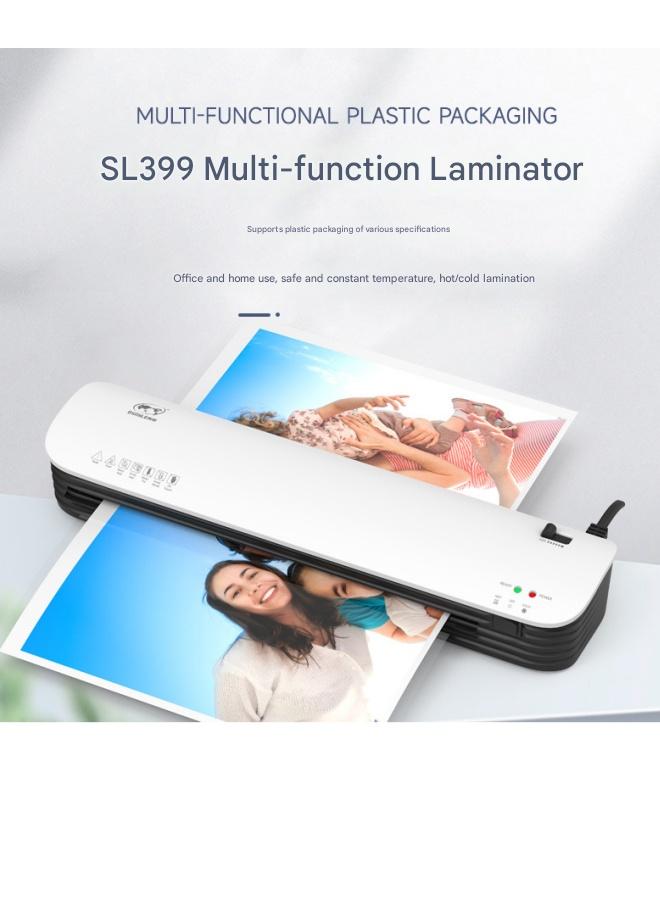OSMILE OSMILE SL399 Desktop Laminator Set, 3" 15" 16" 17" / 8" / A4 /A3 Universal Size Hot and Cold Laminator 2 Roller System Max Width 9" Suitable for A4/A5/A6 Laminating Bags Suitable for Home Office School Supplies  - Image 1
