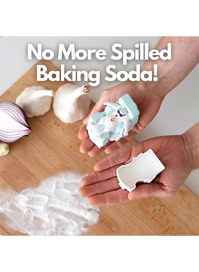 Xforto Joe Snow Fridge Baking Soda Deodorizer - Baking Soda Container | Baking Soda for Fridge and Freezer Odor Eliminator | Baking Soda Fridge Deodorizer - Image 5