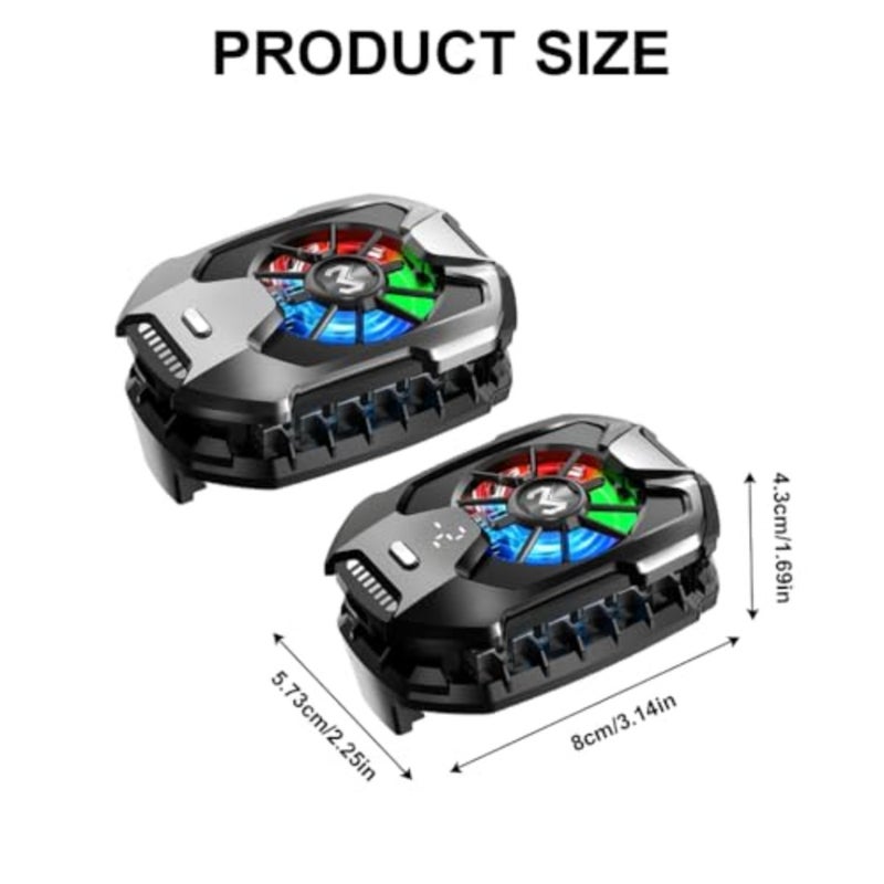 Phone Coolers Mobile Gaming Radiator with Even Heat Distribution Live Streaming - Image 5