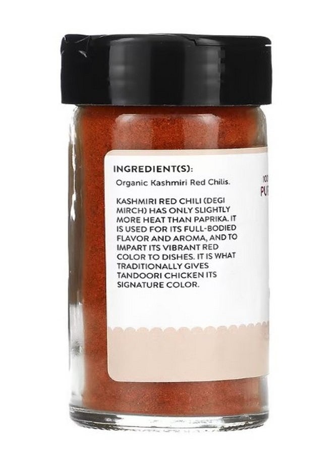 Pure Indian Foods Organic Kashmiri Red Chili Ground 2.1 oz 59 g  - Image 2