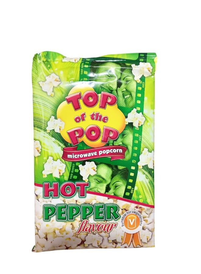 Top Of The Pop Microwave Popcorn Hot Pepper 100 gm 