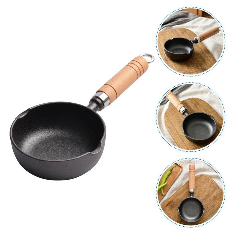 Cast Iron Butter Melting Pot Frying Pan For Cooking Oil Warmer 27 50X11 00X4 00CM - Image 3