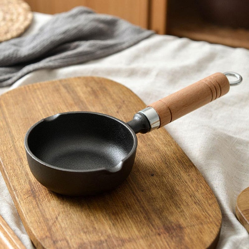 Cast Iron Butter Melting Pot Frying Pan For Cooking Oil Warmer 27 50X11 00X4 00CM - Image 5