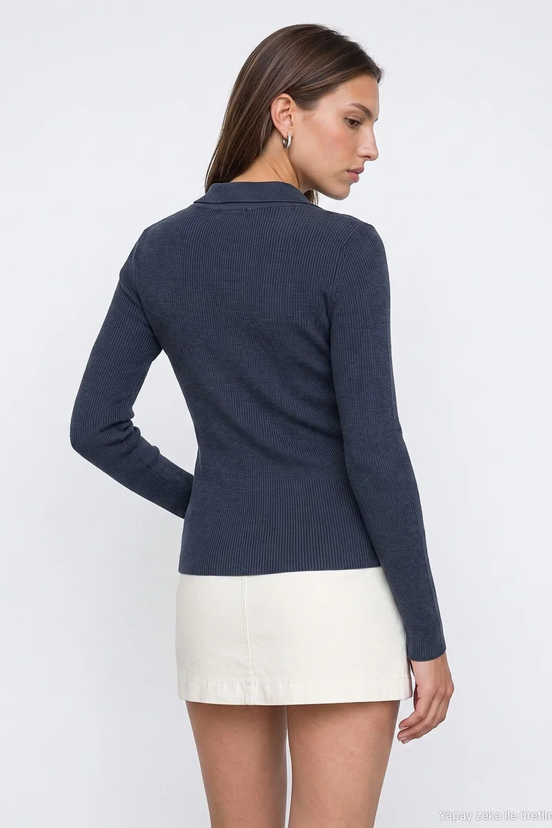 Dilvin Navy Blue DILVIN Women's Sweater for Women | Best Price UAE