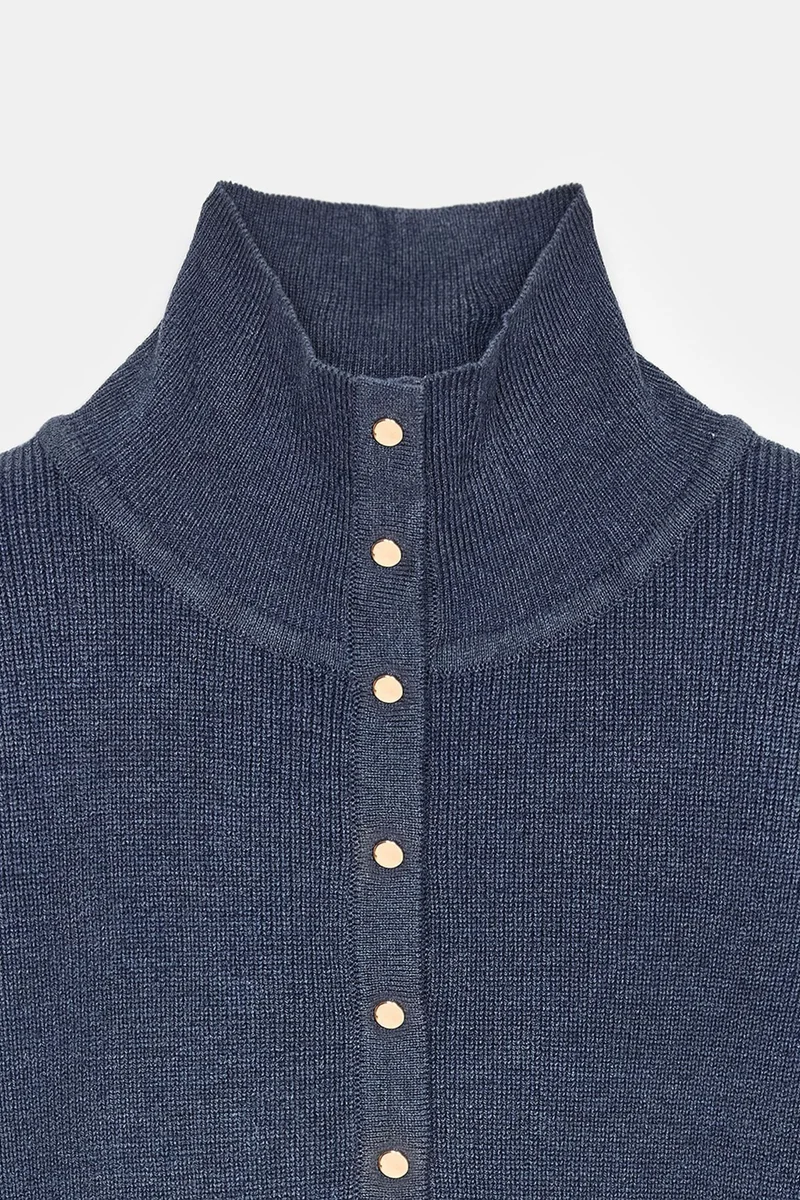 Dilvin Navy Blue DILVIN Women's Sweater for Women | Best Price UAE