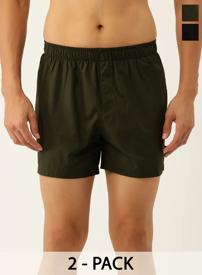 جون بلاير طقم من 2 بوكسر رجالي