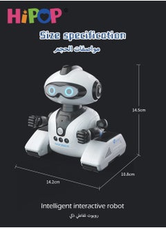 HIPOP Intelligent RC Robot with Gesture Sensing,Programmable,Support Expansion Accessories,Singing and Dancing,Children's Science and Education Toys Gift Interactive Robot  - Image 4