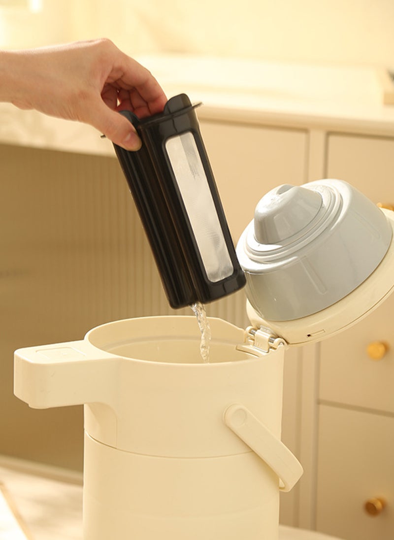 Sharpdo 2.5L Push-Type Large Capacity Boiling Water Tea Brewing Thermos Kettle,Configure Filter - Image 2