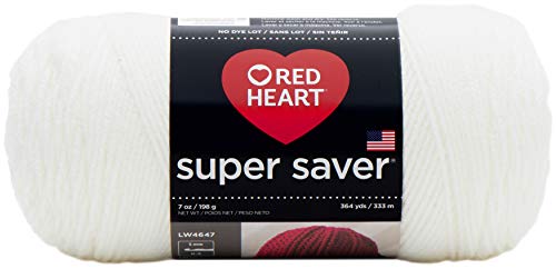 Red Heart E300-316 Red Heart Super Saver Yarn - Soft White3 - Image 2