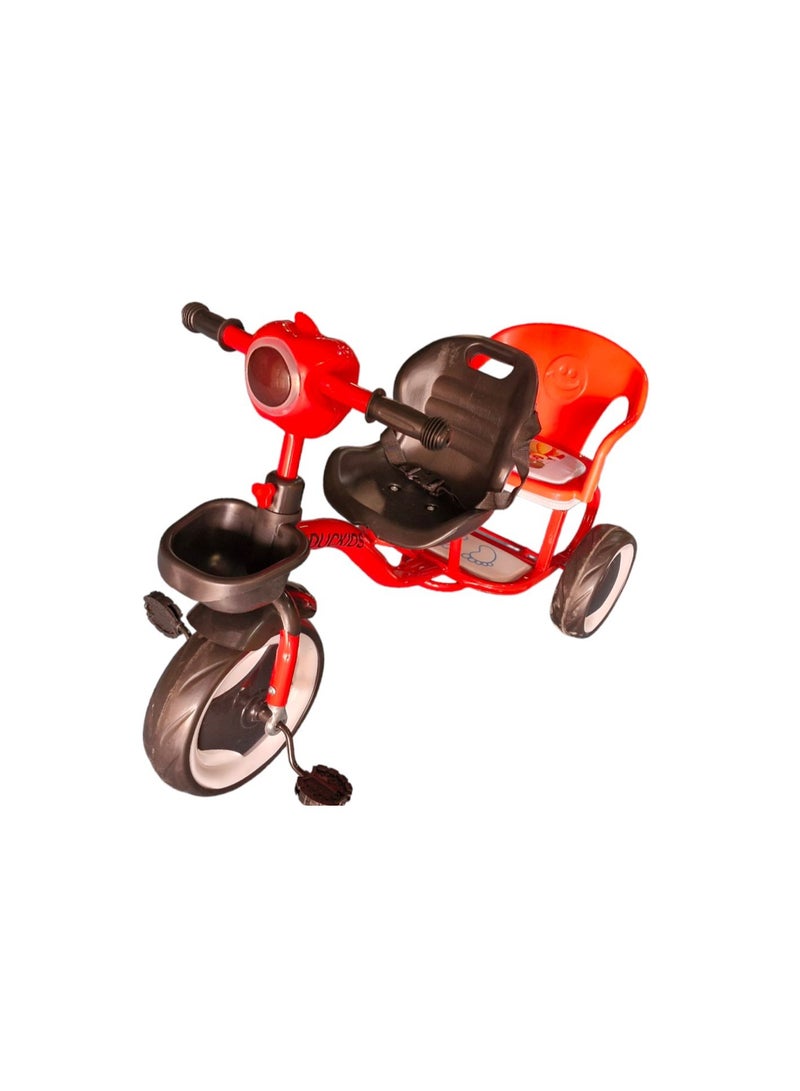 Duckids Tricycle LB 775 2 Seater Tricycle for Kids - Image 1