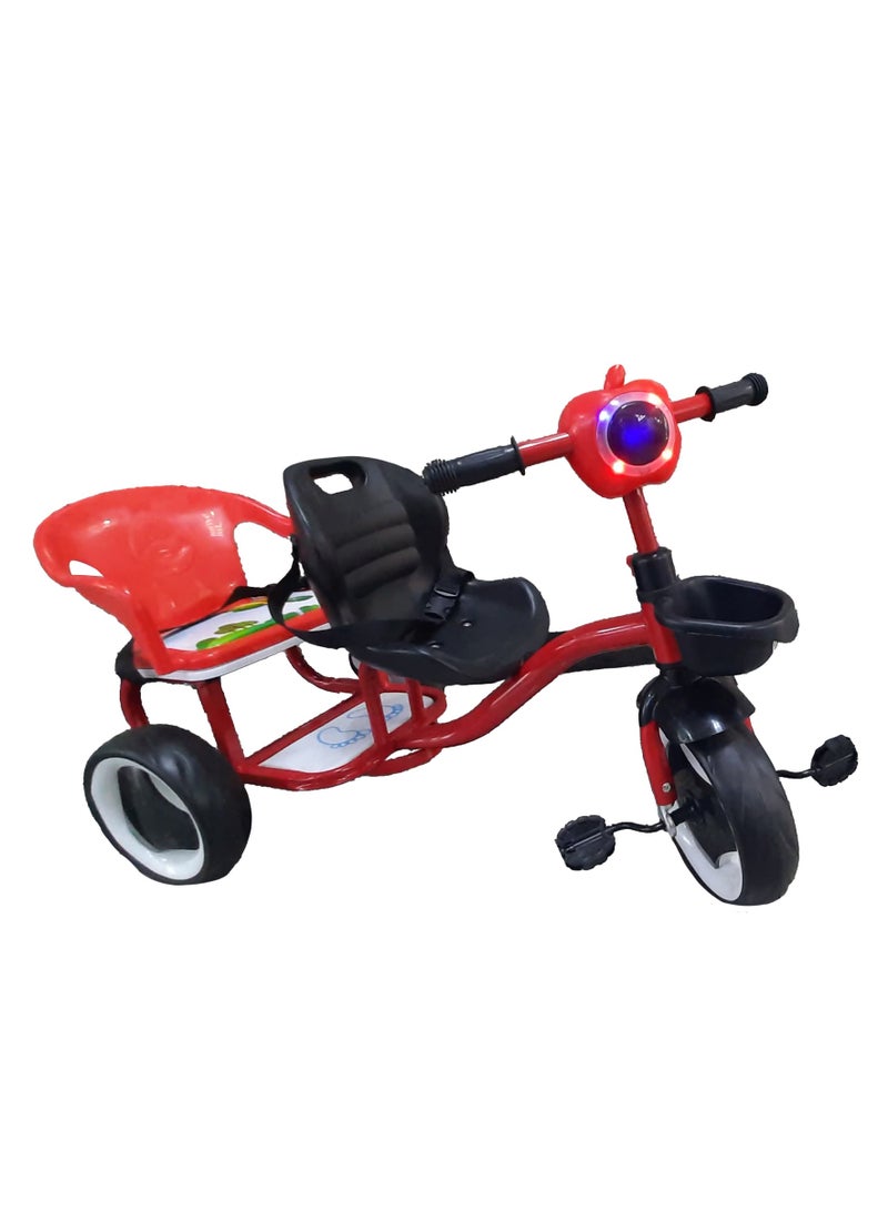 Duckids Tricycle LB 775 2 Seater Tricycle for Kids - Image 4