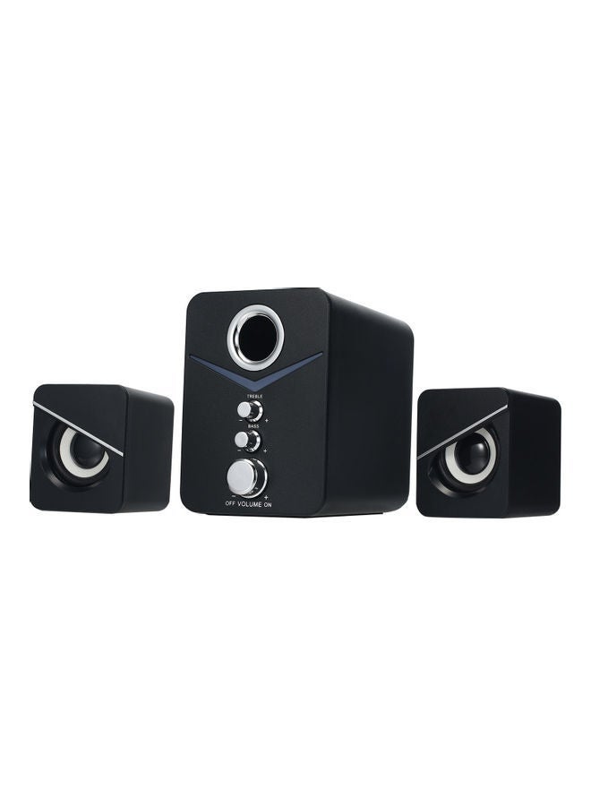 NIBEMINENT 3-In-1 Computer Speaker Black  - Image 1