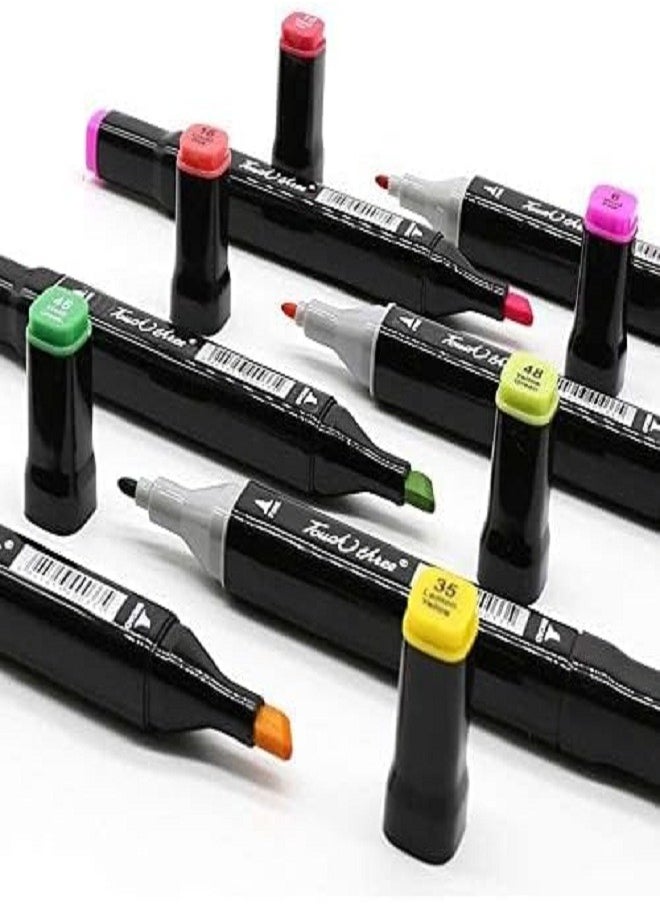 Touch 5 Pcs Twin Marker Set (Assorted Color) 