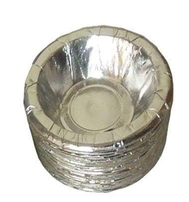 SVDK 6 INCH Paper Disposable DonasServing Bowl 160 GSM 6 Inches Paper Plates Pack of 200 - Image 1