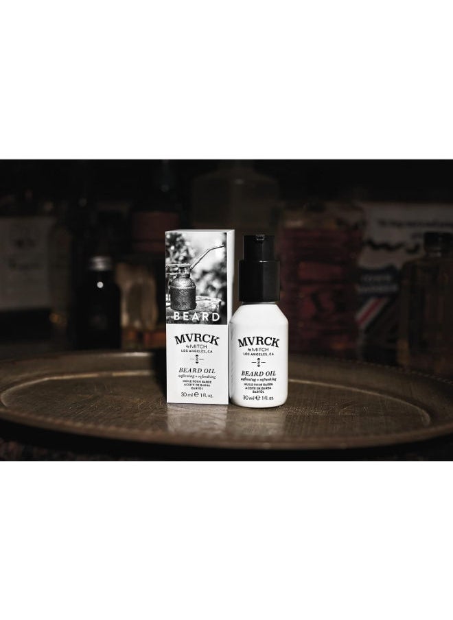Paul Mitchell Beard Oil For Men, Softening + Refreshing Formula, For All Beard Styles + Lengths  - Image 2