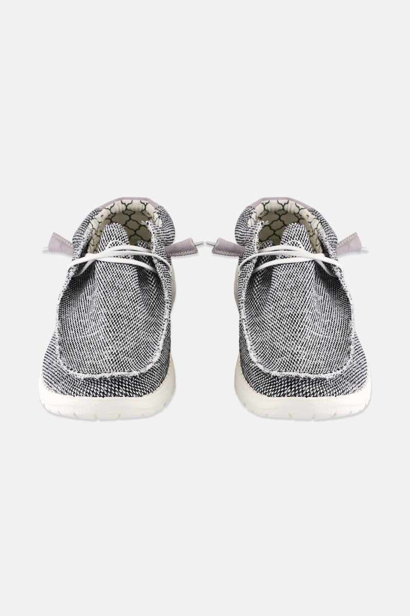 Ocean Pacific Men Lace Up Casual Shoes, Grey - Image 3