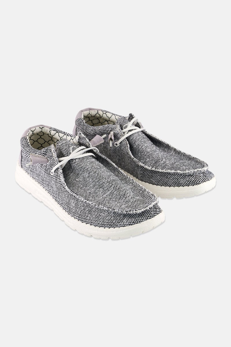 Ocean Pacific Men Lace Up Casual Shoes, Grey - Image 1