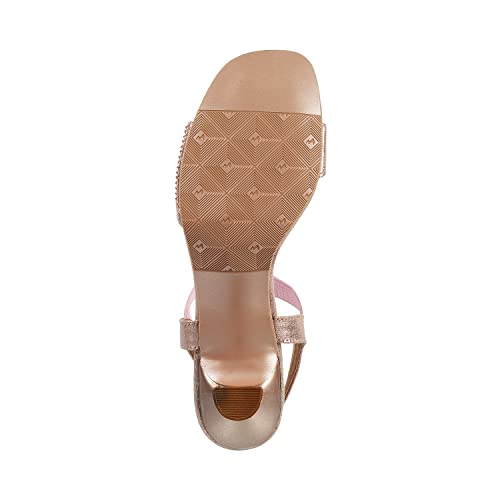 Metro Womens Synthetic Rose Gold Sandals (Size (7 UK (40 EU)) - Image 4