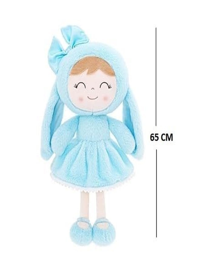 Softdreams Soft Plush Toy for Kids - Cute Stuffed Animal Soft Toy - Soft Cuddly Toy for Baby Boys & Girls, Return Gift -Cute Bunny Blue Doll 65cm - Image 3
