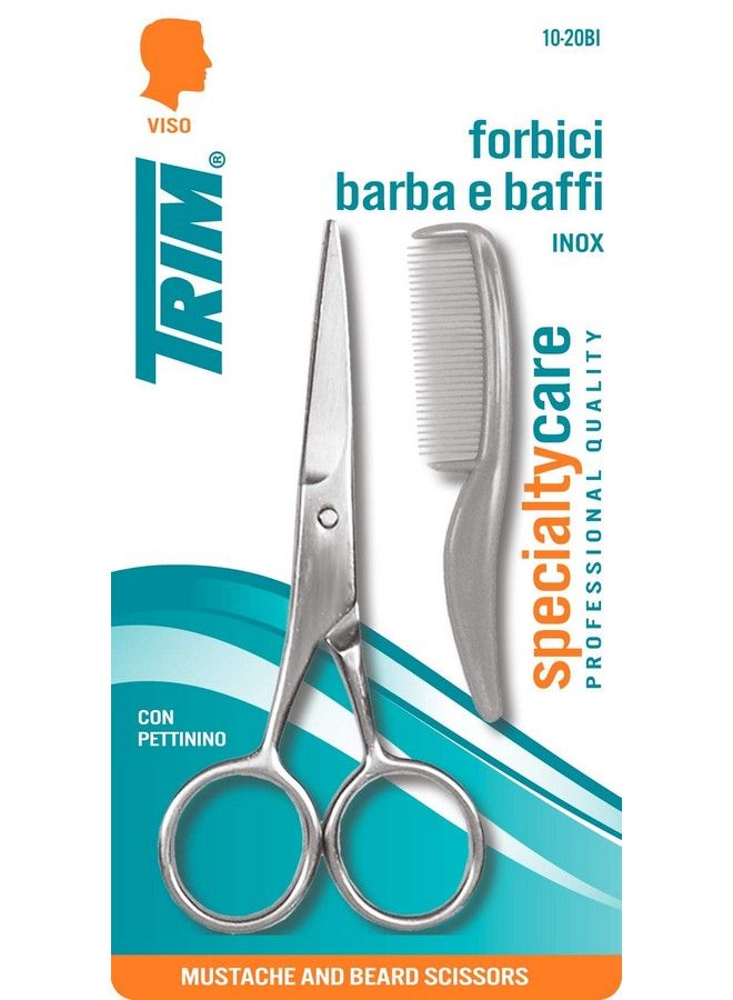 Trim Specialtycare Mustachebeard 00717 Scissors And Comb 1 St - Image 1