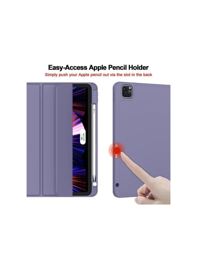 ACLIX New iPad Pro 11 Inch Case 2022 4th Gen/2021 3rd Gen/2020 2nd Gen with Pencil Holder Smart iPad Case Support Touch ID and Auto Wake/Sleep with Auto 2nd Gen Pencil Charging - Image 3