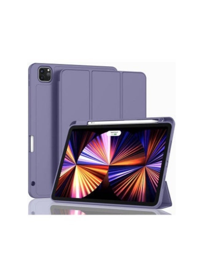 ACLIX New iPad Pro 11 Inch Case 2022 4th Gen/2021 3rd Gen/2020 2nd Gen with Pencil Holder Smart iPad Case Support Touch ID and Auto Wake/Sleep with Auto 2nd Gen Pencil Charging - Image 1