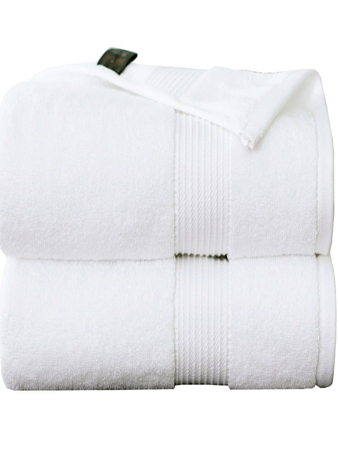 Siesta Zen Premium 100% Egyptian Cotton Bath Towel 70x140cm, Super Soft & Absorbent Towels, 600 GSM, Luxury Spa Hotel Quality, Quick Dry, Fade Resistant (Black, 70x140cm (Pack of 2))  - Image 1