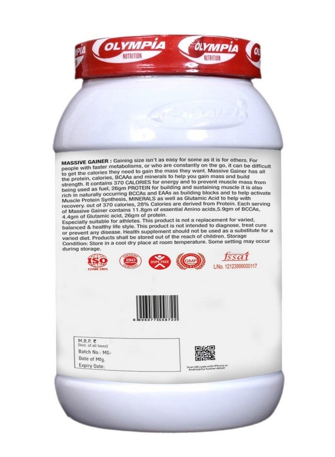 Olympia Massive Gainer 2Kg Kulfi Cream - Image 3