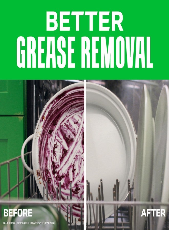 Cascade Free & Clear Dishwasher Pods, Dishwasher Detergent, Dish Detergent Soap, Lemon Essence, 19 Count - Image 2