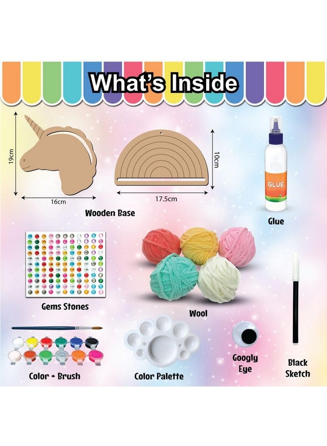 WONDRBOX Hairbow Holder Kit | Art and Craft Kit for Girls 6-12 | Coloring & Painting Kit | Toys for Kids | Birthday Gifts for Girls Age 6 7 8 9 10 11 12 - Image 2