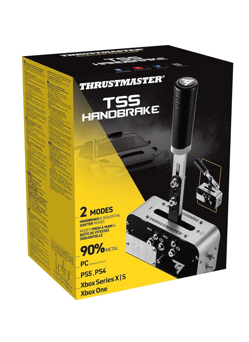 فرملة اليد Thrustmaster TSS 2 في 1 فرامل اليد ومحول متسلسل، وضعان لفرملة اليد، أجهزة استشعار مغناطيسية، 90% معدن، للكمبيوتر الشخصي، PS5/PS4، Xbox Series X|S، Xbox One - pzsku/Z5FF4E85EBC8B99D326B3Z/45/_/1729705454/698ed476-e010-495c-8488-9e362429c0f8