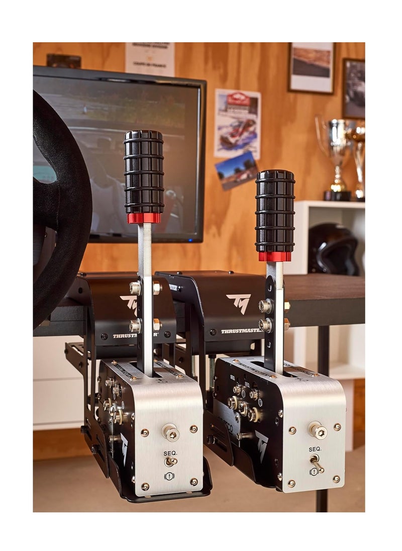 THRUSTMASTER Thrustmaster TSS Handbrake 2-IN-1 Handbrake & Sequential Shifter, 2 Handbrake Modes, Magnetic Sensors, 90% Metal, For Pc, PS5/PS4, Xbox Series X|S, Xbox One  - Image 5