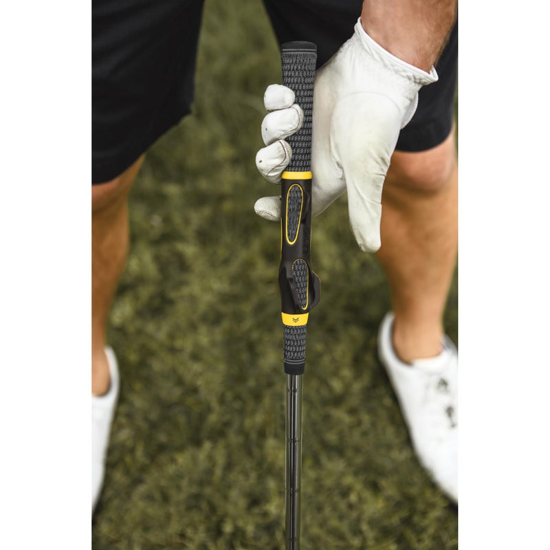 SKLZ Golf Grip Trainer Attachment for Improving Hand Positioning,Black/yellow - Image 2