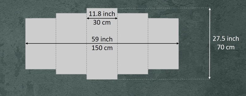 BPA Islamic Canvas Wall Art - 5 Piece Set - Image 3