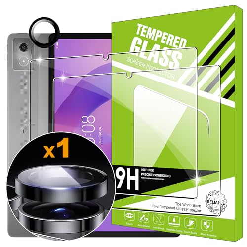 Fhyeugfy [2+1 Pack ] for Lenovo Idea Tab Pro 2025 Screen Protector with Camera Lens Protector,12.7 inch,Tempered Glass Film,HD Clear,Anti-Scratch,Bubble Free - Image 1