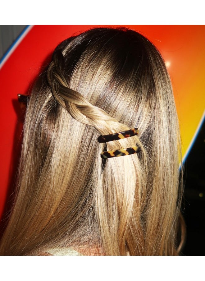 CAMILA - Camila Paris CP2240/2 French Hair Barrettes Clips for Women, Handmade, Girls Side Slide-in Barrette Clip, Hair Accessories for Women. Strong Hold No Slip Grip Fashion Durable Styling, Made in France - Image 1