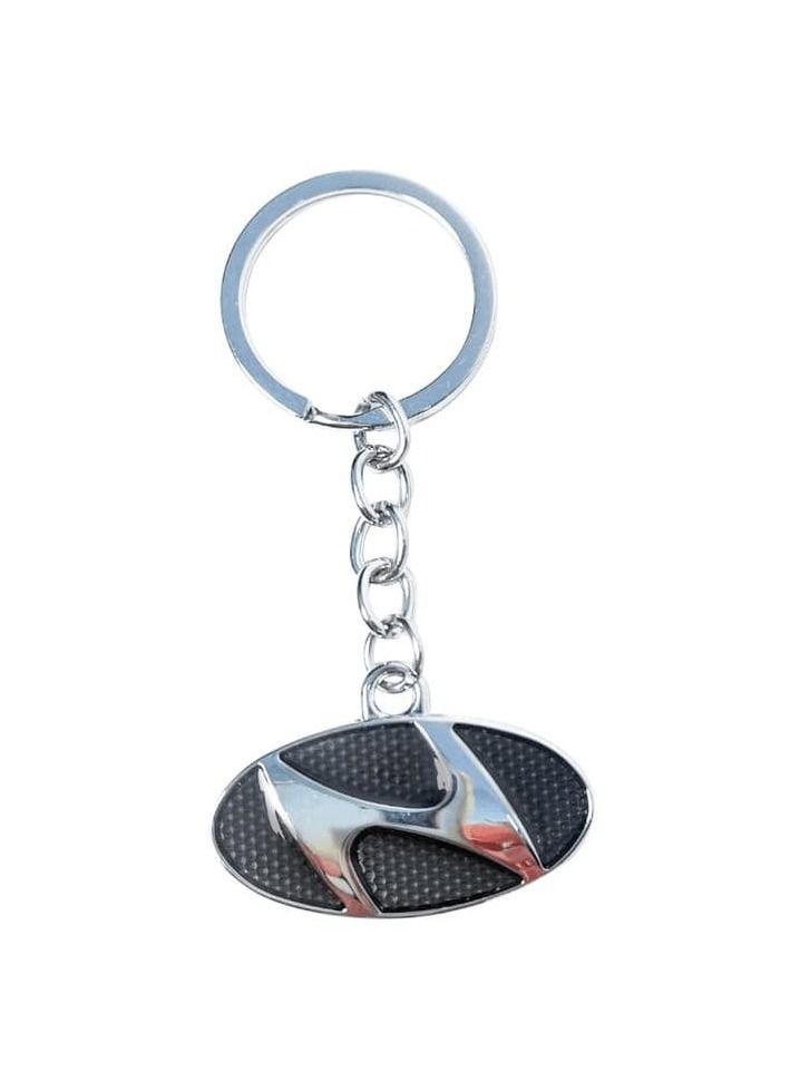 HYUNDAI Car Key Chain Key Ring For Car  Metal Keychain- Hyundai - Image 3
